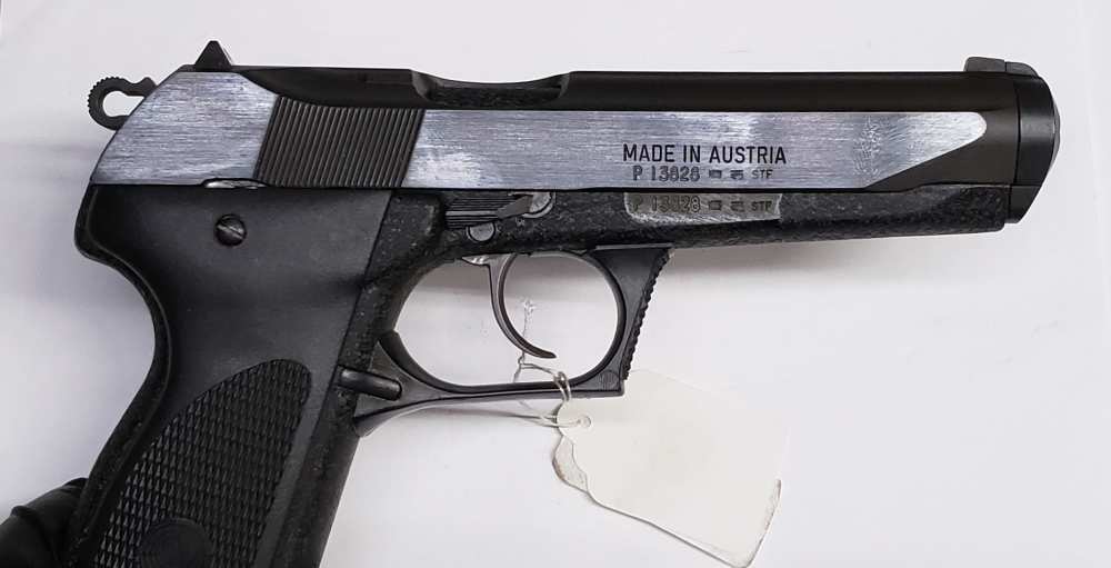Steyr GB 9mm Rare 5.25" Barrel Made In Austria 1984 Used-img-6