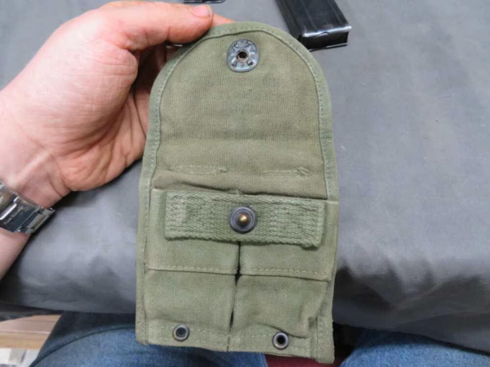 USGI M1 CARBINE 2-15RD MAGAZINE WITH POUCH-img-18