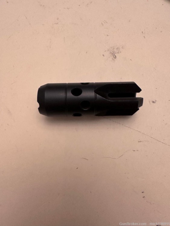 Chaos Muzzle Brake 14-1 LH Standard AK/AKM 47 4 prong compensator open tine-img-0