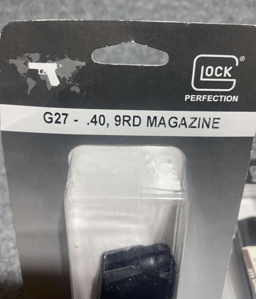 Glock 27 Magazines OEM Factory New Old Stock 2 Count-img-1