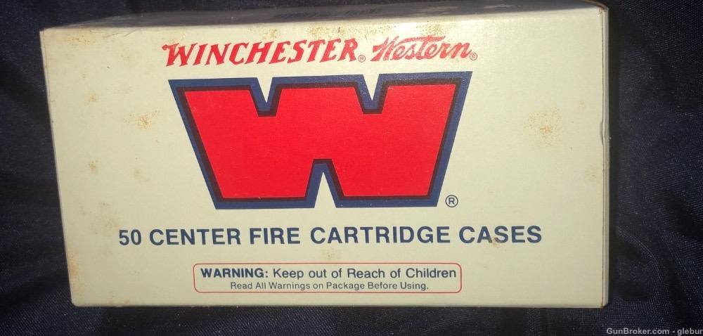 WINCHESTER 50 CENTER FIRE CARTRIDGE CASES NEW -img-2