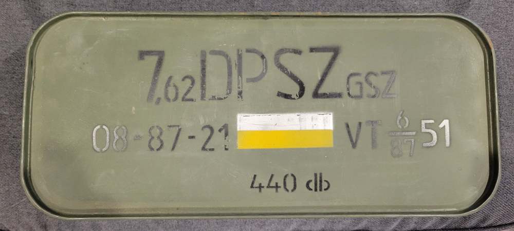 440 rounds Hungarian Heavy Ball 7.62x54r Yellow/Silver Tip sealed spam can-img-0
