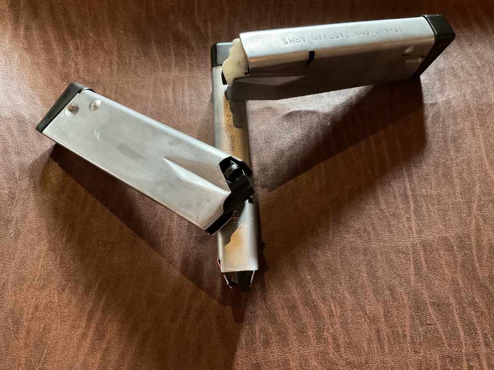 CAPIAN Factory  9MM/38Super  3= 19 Round mags Factory Excellent  ! Sale  -img-1