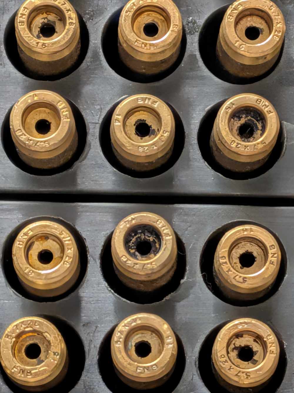 5.7 x 28 FNB Brass - 100pcs-img-0