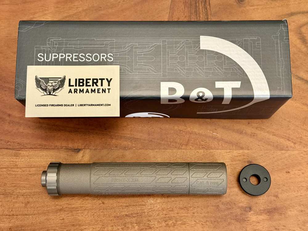 B&T Impuls OLS M, Modular 9mm Titanium Silencer-img-0
