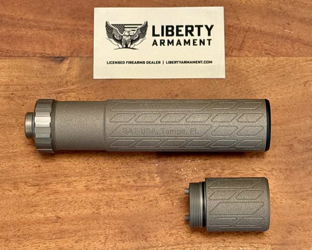 B&T Impuls OLS M, Modular 9mm Titanium Silencer-img-2