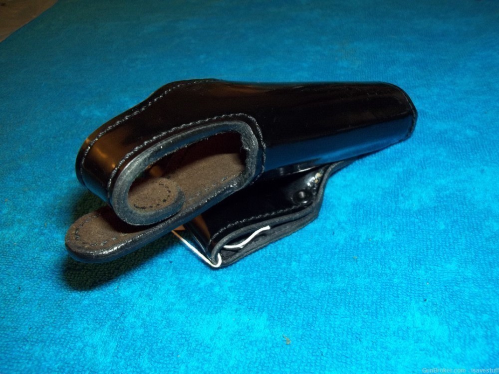 Sig Sauer P220 P226 Don Hume CLARINO L/H Lined Leather Police Duty Holster-img-3