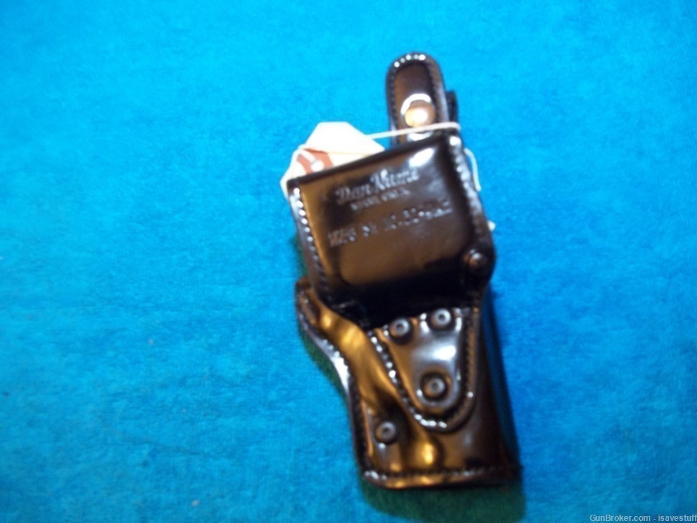 Sig Sauer P220 P226 Don Hume CLARINO L/H Lined Leather Police Duty Holster-img-6