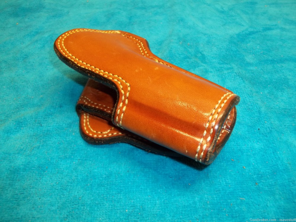 VINTAGE Alfonso of Hollywood L/H Quick Draw Competition Holster Gov't 1911-img-5