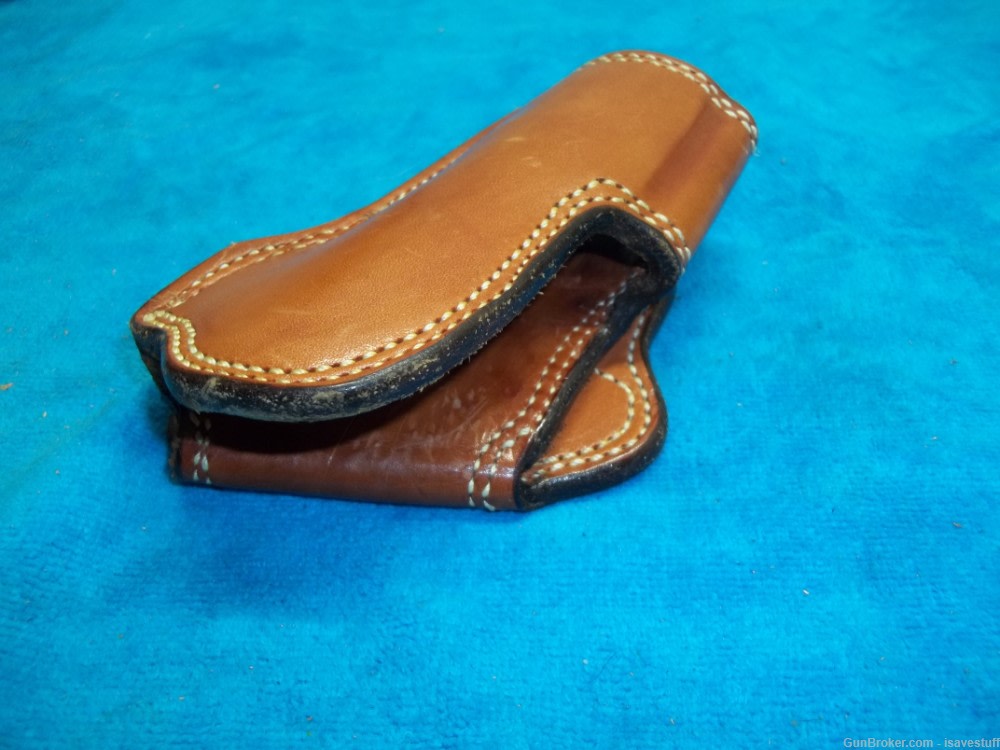 VINTAGE Alfonso of Hollywood L/H Quick Draw Competition Holster Gov't 1911-img-4