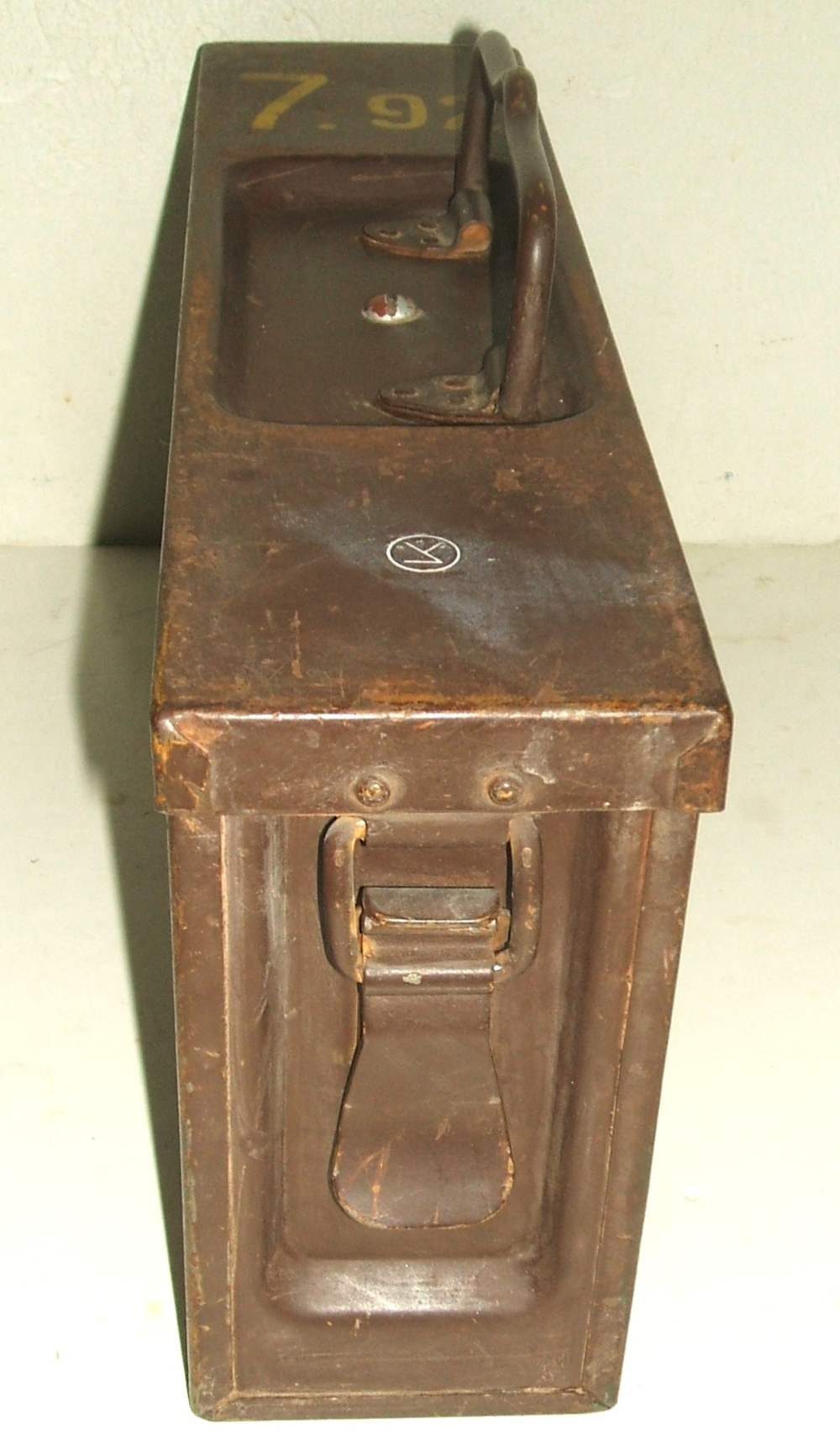 UBER-rare 1950s IDF-marked 8mm Mauser 7.92mm ammunition box (empty)-img-3