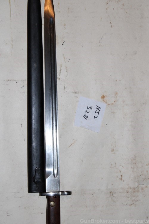Vintage Bayonet W/ Scabbard, Marked 3281 - #NJ2-img-14