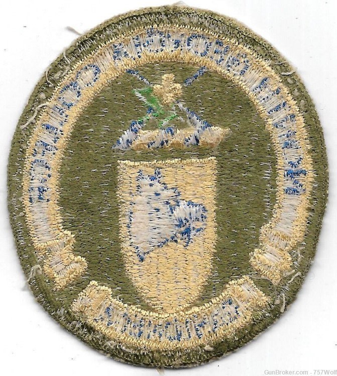Scarce Vintage School Patch North Georgia (Military) College Dahlonega 3"-img-1