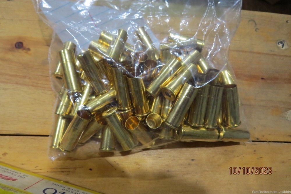 44-40 Brass 110 pieces 47 factory loaded rounds and 17 reloads-img-2