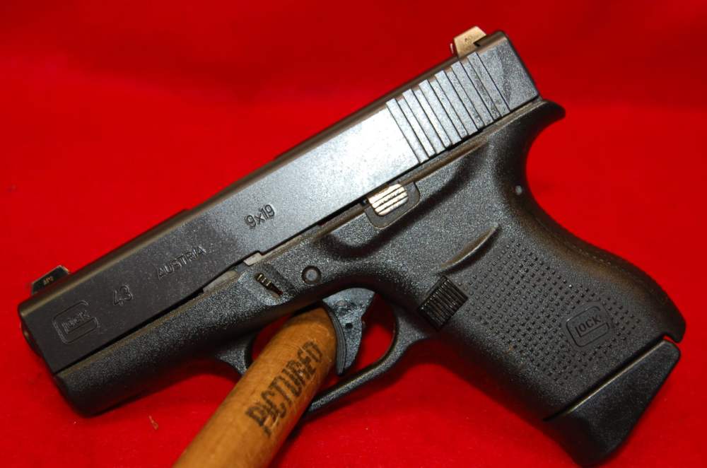 Glock Model 43 Talo Semi-Auto Pistol in 9x19 w/ Box & Extras 9mm-img-1
