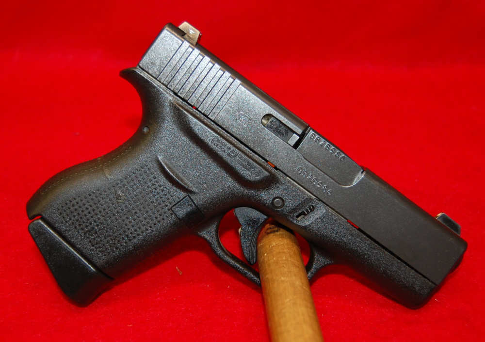 Glock Model 43 Talo Semi-Auto Pistol in 9x19 w/ Box & Extras 9mm-img-0