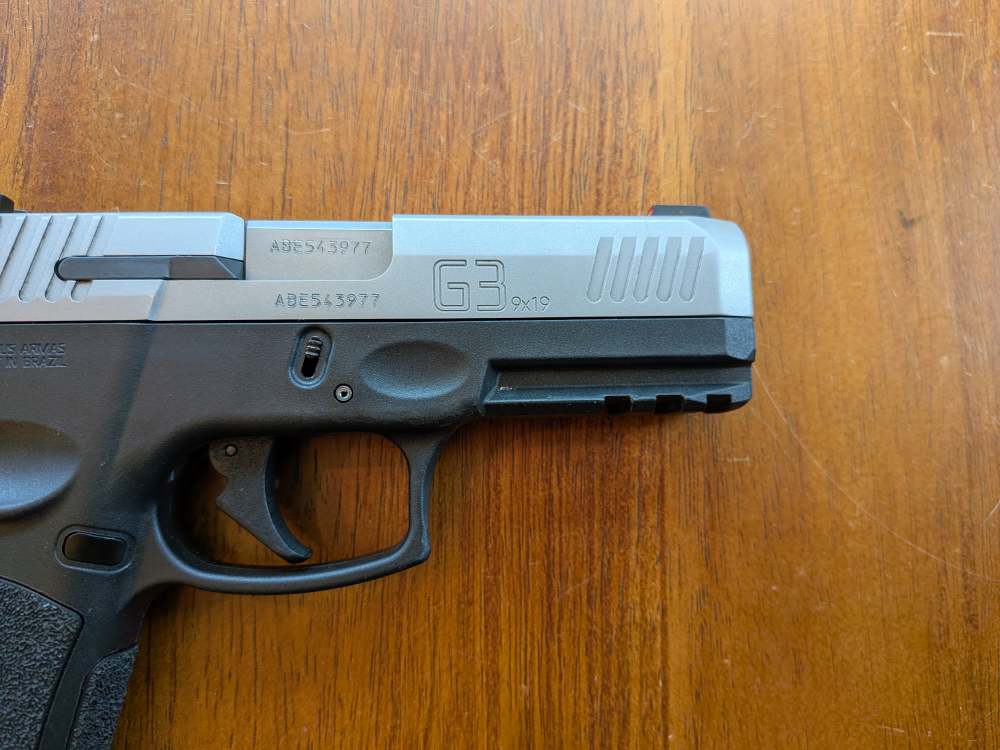 Taurus G3 9mm Stainless Slide Manual Safety w/ 17rd and 15rd Mags-img-6