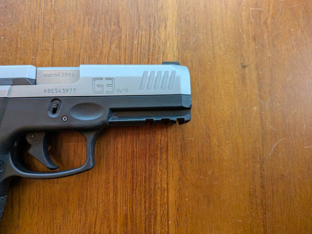 Taurus G3 9mm Stainless Slide Manual Safety w/ 17rd and 15rd Mags-img-7