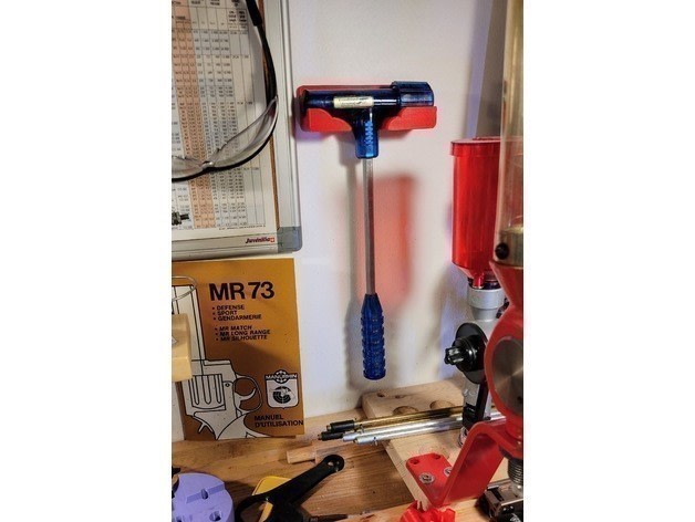 Frankford Arsenal Bullet Puller Wall Mounted Ergonomic Holder-img-0