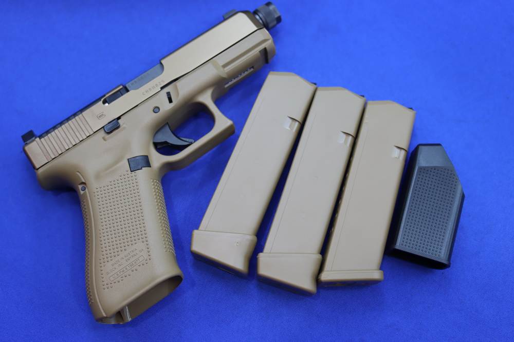 Glock Model G19X V MOS Pistol 9MM 19RD FDE PVD G19XV SA 19X THREADED DE PVD-img-31