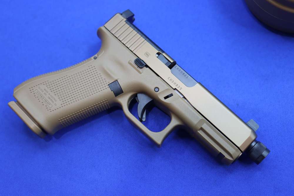 Glock Model G19X V MOS Pistol 9MM 19RD FDE PVD G19XV SA 19X THREADED DE PVD-img-10
