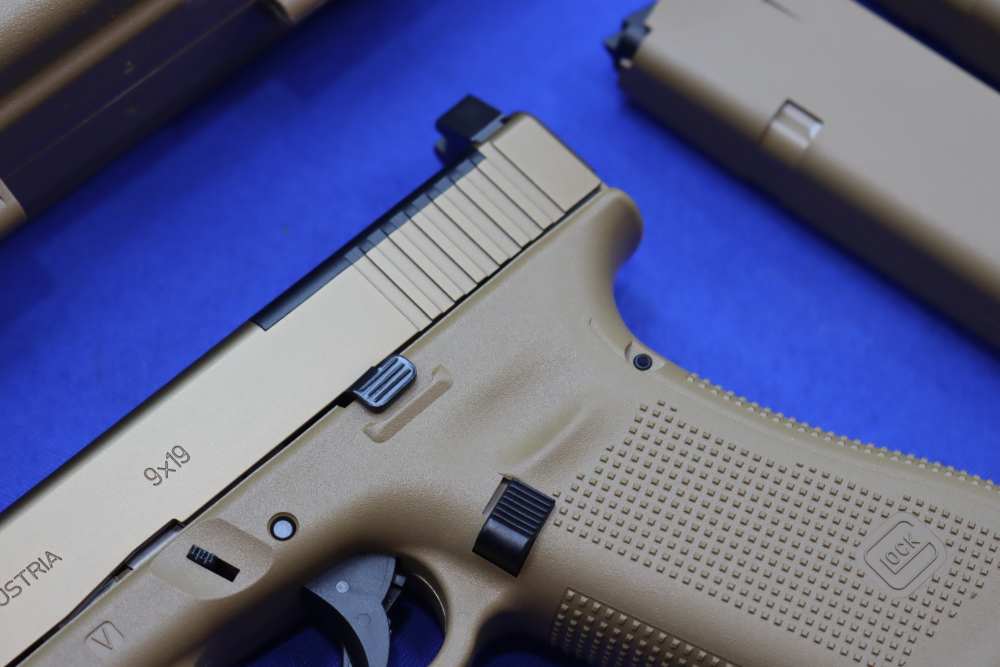 Glock Model G19X V MOS Pistol 9MM 19RD FDE PVD G19XV SA 19X THREADED DE PVD-img-6
