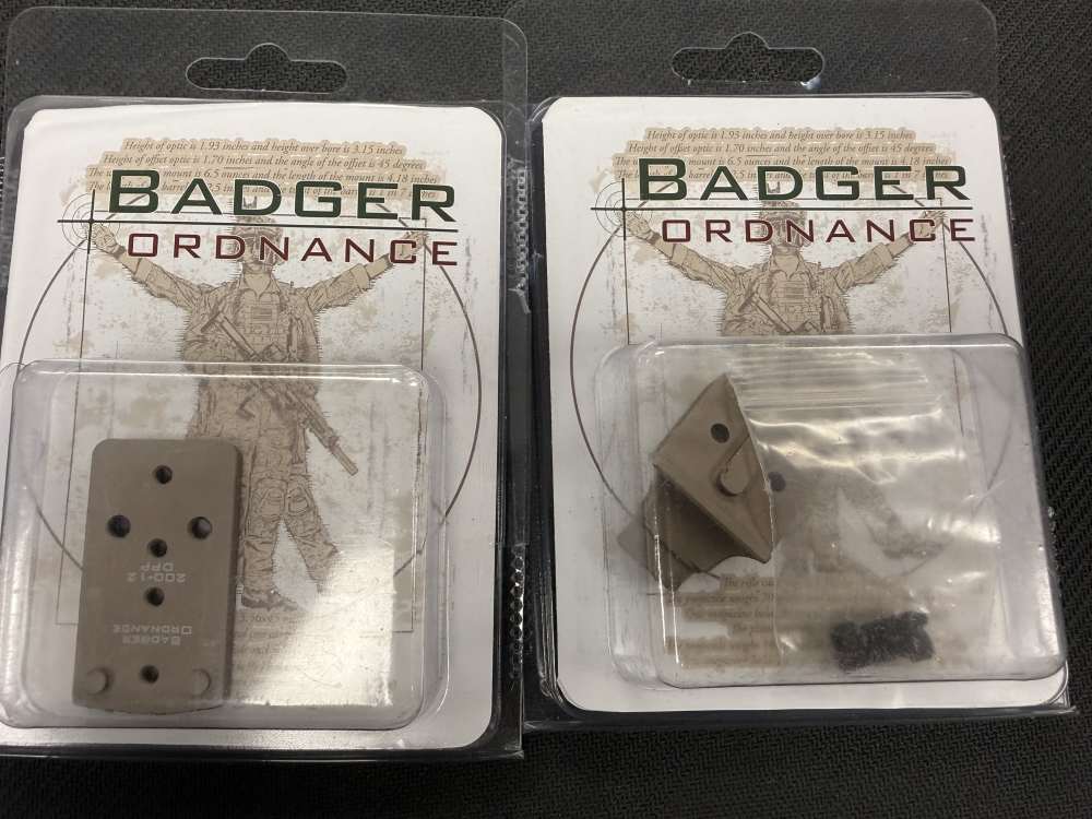 USED BADGER ORDNANCE 30MM MOUNT WITH ACCESSORIES CHEAP-img-4