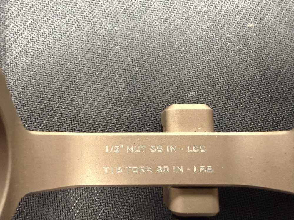 USED BADGER ORDNANCE 30MM MOUNT WITH ACCESSORIES CHEAP-img-3