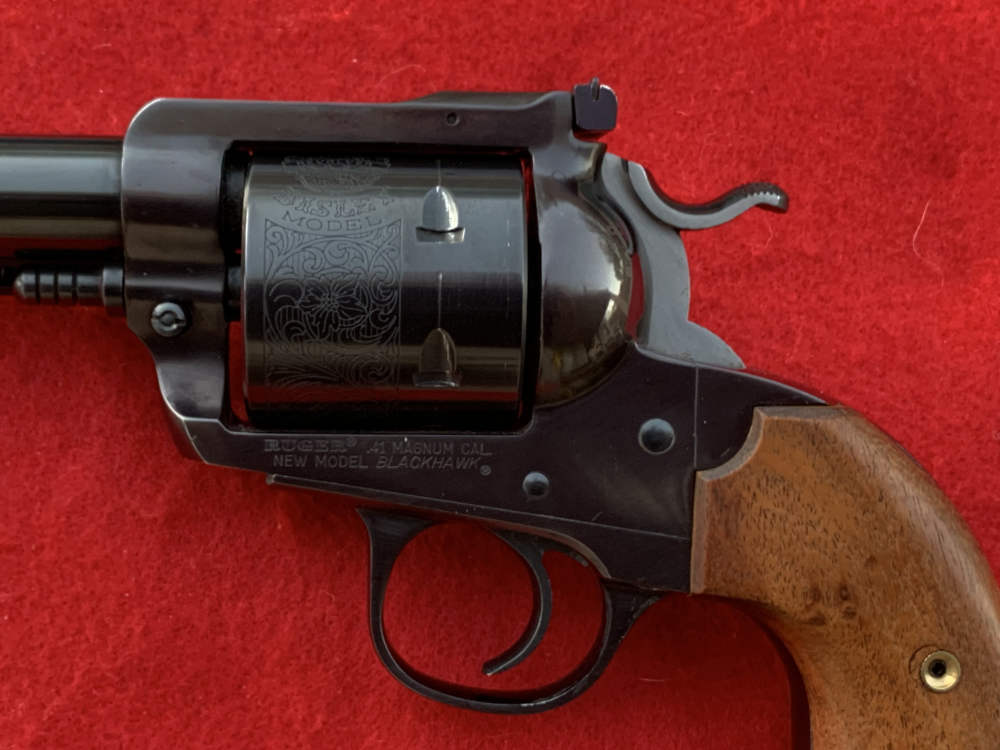 Nice 1986 Ruger New Model Blackhawk Bisley, 7.5", blued, 41 MAG-img-7