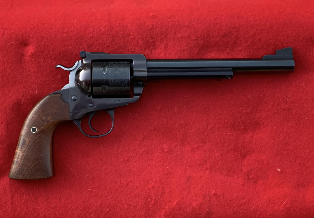 Nice 1986 Ruger New Model Blackhawk Bisley, 7.5", blued, 41 MAG-img-0