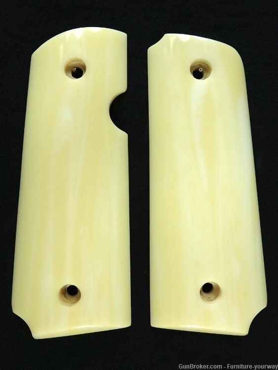 Ivory Rock Island 380 1911 Grips-img-0