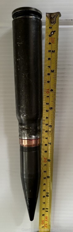 30mm Russian Inert Drill Rounds, Single Round.11.4" long, 1.5" wide, 1.5 Lb-img-7