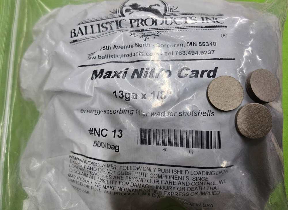 13 Gauge Wads and overshot cards-img-0