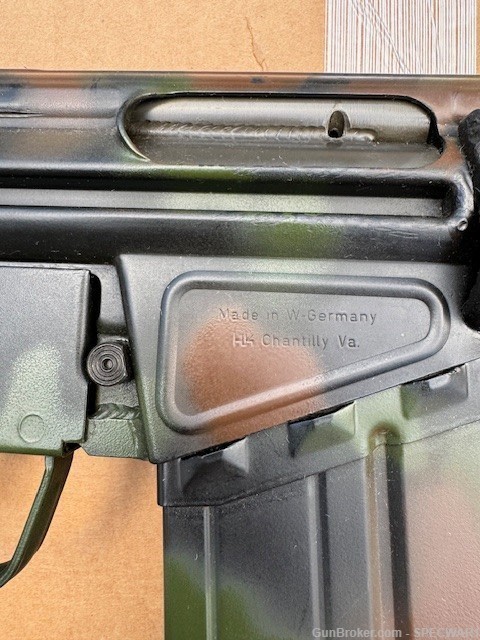 H&K 91 WOODLAND CAMO EDITION LIMITED PRODUCTION ULTRA RARE-img-22