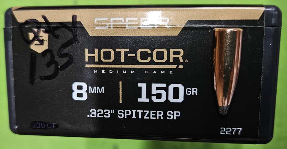 8mm 150gr Speer Hot-Cor Bullets-img-0