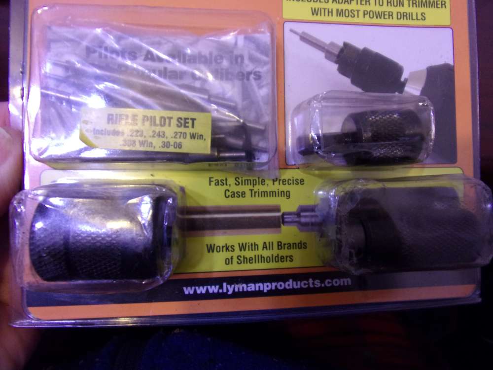 LYMAN E-ZEE TRIM CASE TRIMMING SYSTEM REDUCED !-img-2