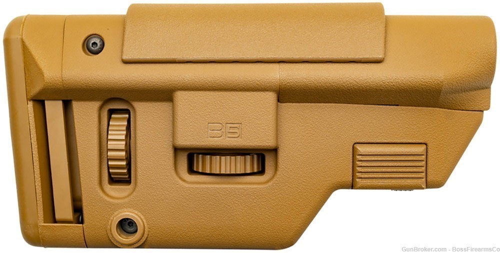 B5 Systems Collapsible Precision Stock Assembly AR's Coyote Brown CPS-1306-img-0