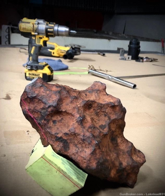 The Space Cowboy, Meteorite & Gold .44 1858 Revolver-img-5