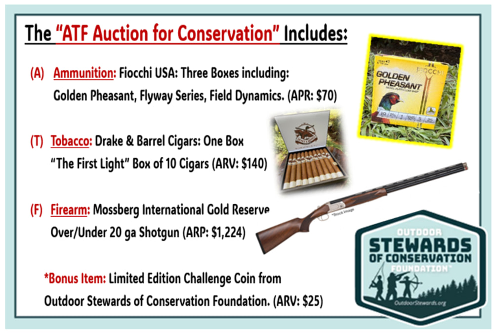 The "ATF AUCTION FOR CONSERVATION" with Mossberg International Gold Reserve-img-1