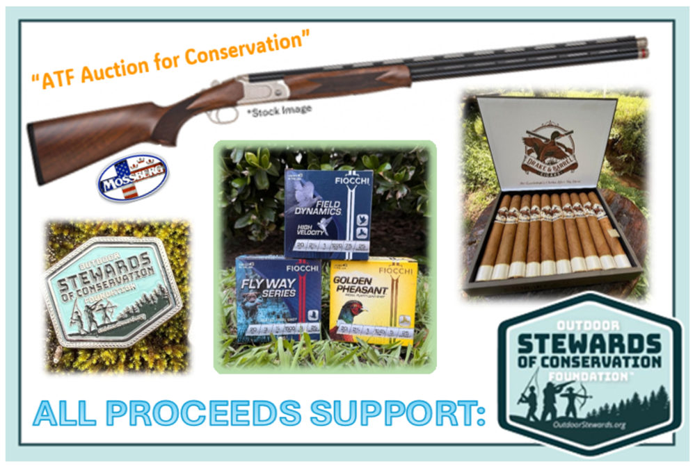 The "ATF AUCTION FOR CONSERVATION" with Mossberg International Gold Reserve-img-2