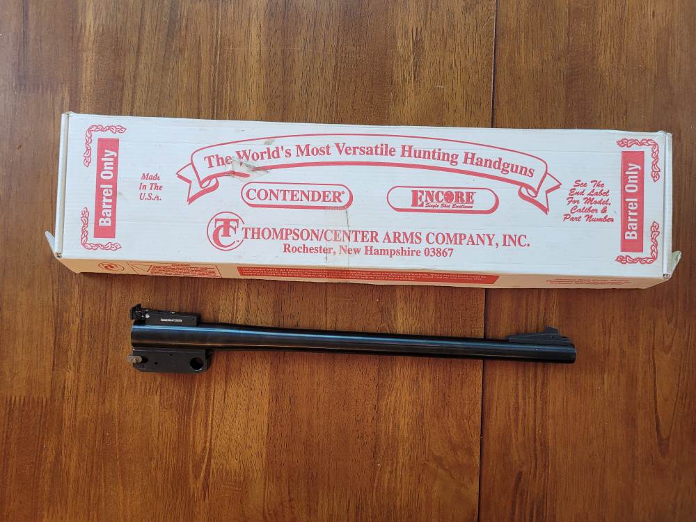 T/C Encore 15" Barrel .204 Ruger – Blued – Sights – LNIB w/ Factory Box-img-0