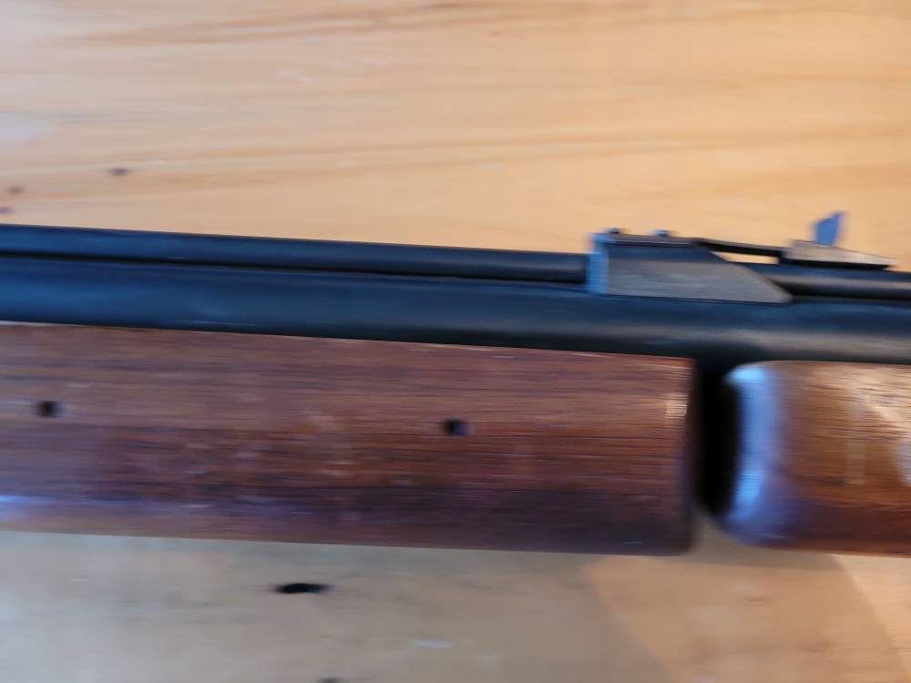 Benjamin Model 347 .177 Cal Pump Air Rifle – Project Gun – Cracked Seal-img-16