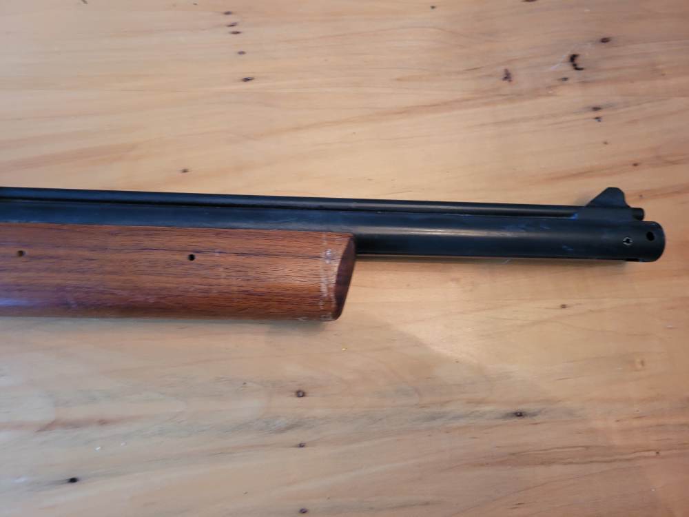 Benjamin Model 347 .177 Cal Pump Air Rifle – Project Gun – Cracked Seal-img-5