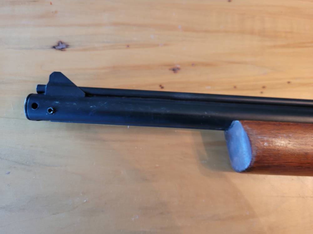 Benjamin Model 347 .177 Cal Pump Air Rifle – Project Gun – Cracked Seal-img-18