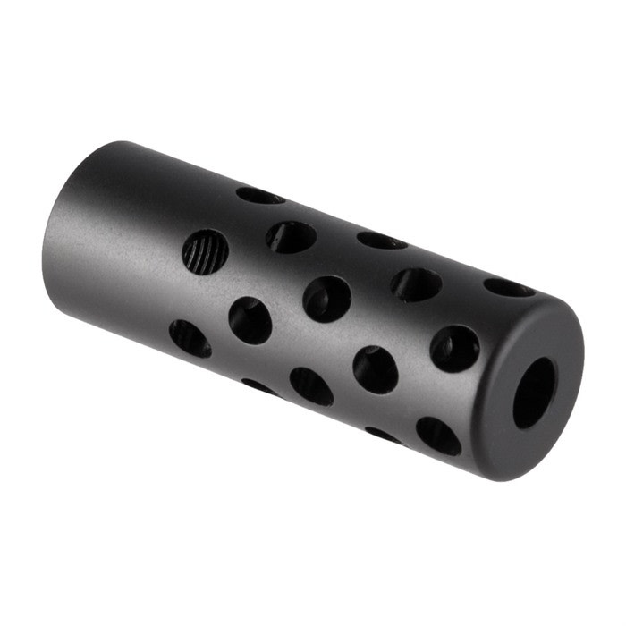Gentry Custom QUIET MUZZLE BRAKE 30 CALIBER 5/8-24 STEEL MATTE BLUED-img-0
