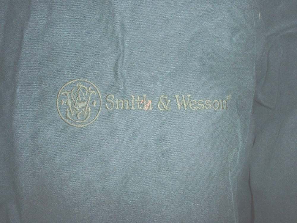 Smith & Wesson logo women's jacket upland hunting waxed-img-2