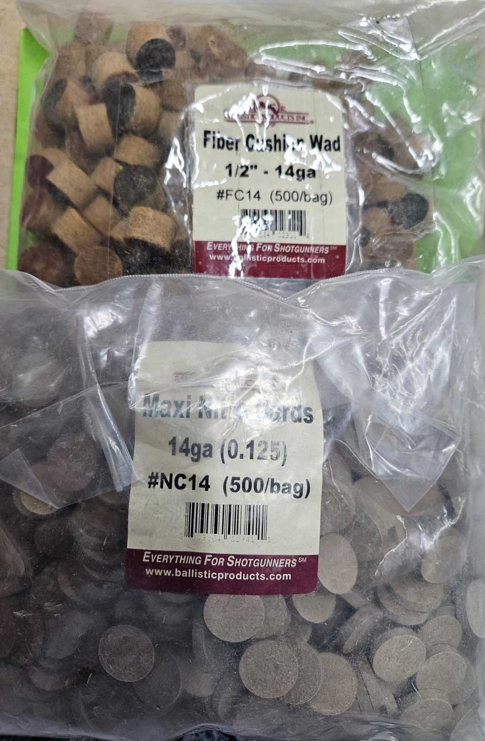 14 Gauge Fiber Cushion Wads and Cards-img-0