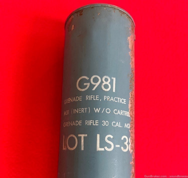 Scarce Sealed Original M31 USGI M1 Garand Practice Rifle Grenade-img-2