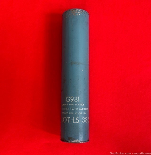 Scarce Sealed Original M31 USGI M1 Garand Practice Rifle Grenade-img-1