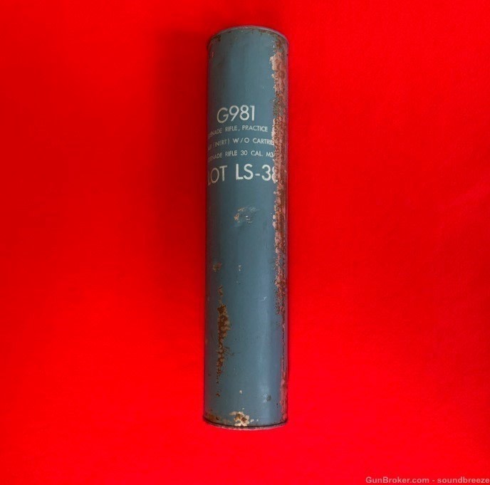 Scarce Sealed Original M31 USGI M1 Garand Practice Rifle Grenade-img-0